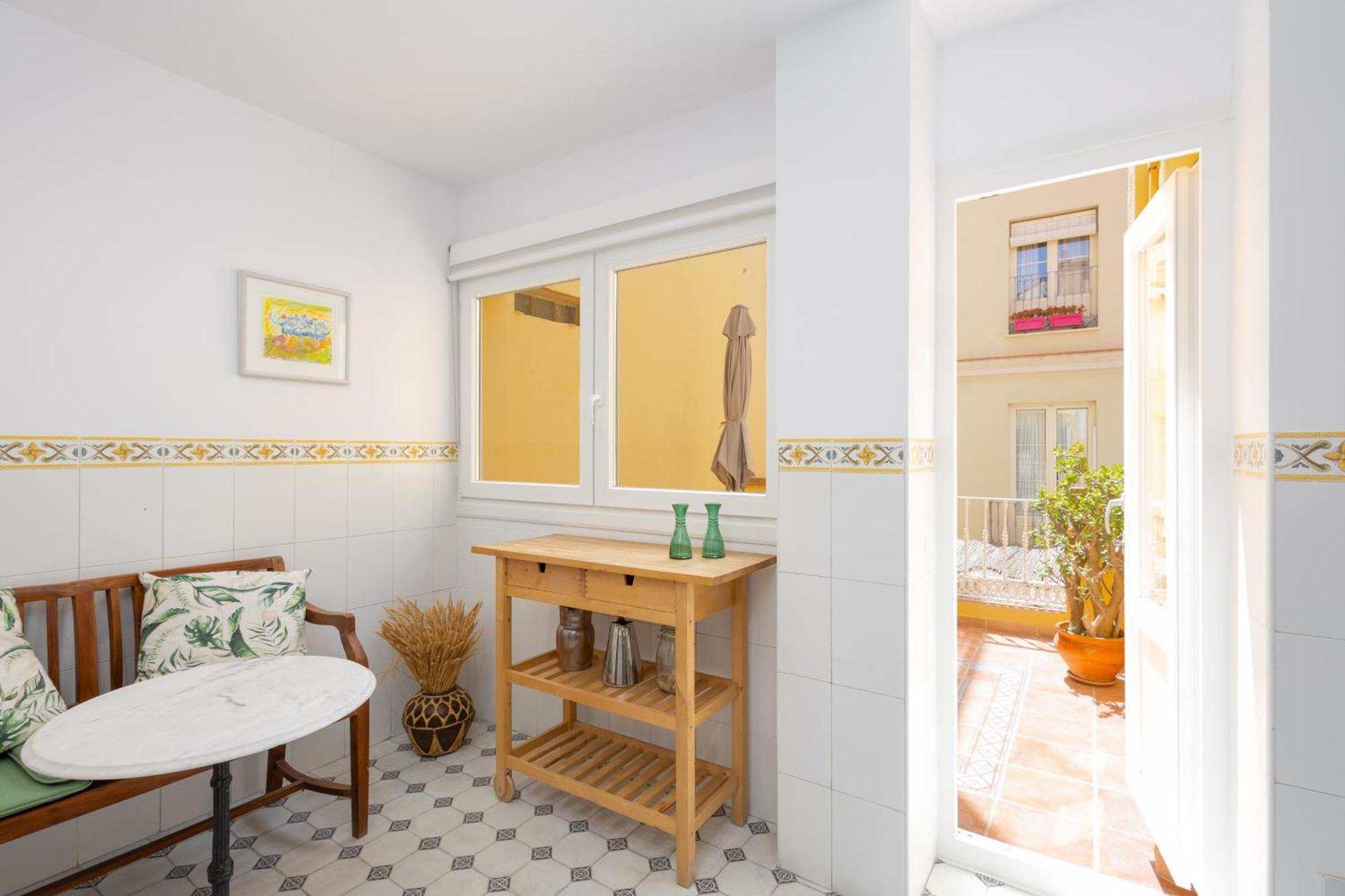 C92 - Rustic Two Bedrooms Apartment With Terrace Málaga Eksteriør bilde